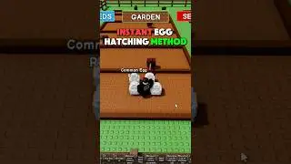 😱 INSTANT EGG HATCHING METHOD in Grow a Garden! #growagarden