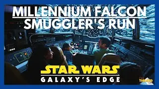 Millennium Falcon: Smuggler's Run | Star Wars Galaxy's Edge | Queue and Ride POV | Hollywood Studios