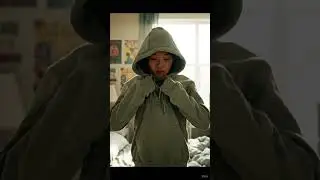 Hoodie Pulled by Invisible Force 😳 | Real-Looking Short | LaughLine Sketches