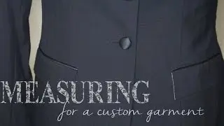 How To: Measure for a Winning Couture Garment