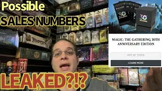 LEAKED MTG30th Anniversary Sales DATA