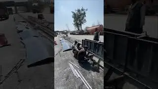 How to ready Crash barrier #crash #divider #shortsloud