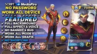 Script Skin Chou Dawning Stars Thunderfist No Password MediaFire | Full Effect Voice - Patch Terbaru