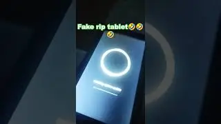 fake rip tablet kkkk #shorts #rip #android #error
