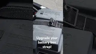 travel trailer, smart and change your batterybox strap! June 24, 2025