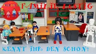PLAYMOBIL Witze Videos Filme Clips Familie LUSTIG Schulwitz Schule Lehrerin Sch&uuml;ler Biologie Storch