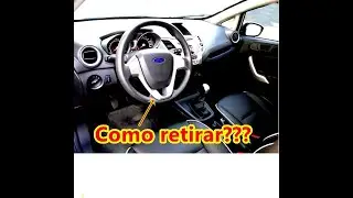 Como Retirar Moldura do Volante do New Fiesta.