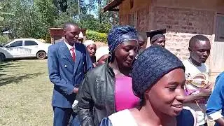 See how Peter was welcomed home after his graduation @KIBABII UNIVERSITY 