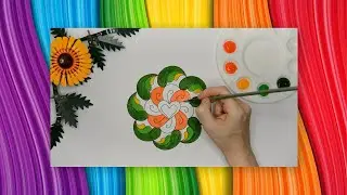 Dipingiamo un mandala autunnale 🍂🎨 | Painting an Autumn Mandala 🍁✨