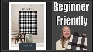 Beginner Friendly Modern Quilt - Siracusa-  #beginner #quilting #modern #love