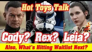 Hot Toys Commander Cody & Leia Wicket Waitlist Reaction - Rex Aftermath Sixth Scale Market Show