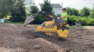 Vermeer CTX100 Moving Dirt