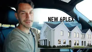 Come With Me To Visit My New 6Plex Project | Real Estate Development