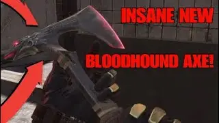INSANE BLOODHOUND SECRET ITEM! Apex Legends - Axe - Melee