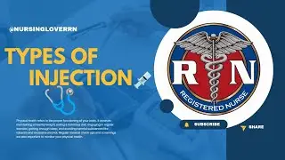TYPE OF INJECTION| INJECTION KITNE TYPES KE HOTE HAI /@nursingLoverRN