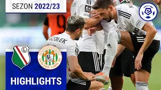 Legia Warszawa - Zagłębie Lubin 2:0 | SKRÓT | Ekstraklasa 2022/23 | 2. Kolejka