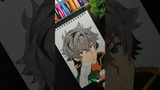 Drawing Naofumi | The Rising of the Shield Hero | Day 69 #animeart #drawing #animedrawing