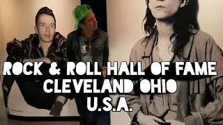 Inside Rock & Roll Hall Of Fame in Cleveland Ohio U.S.A.