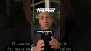 Unique Training For IT Department Manager #shorts #itmanagement #itdepartment #itleadership #course