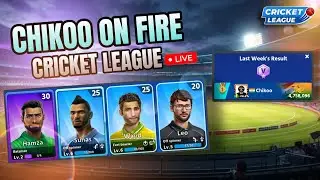 Extreme Level up 50➡ 75  in Cricket League Episode 21 #shorts #cricketleague #chikooonfire #live