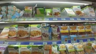 Organic shop in France: no gluten, no dairy