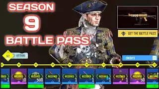 SEASON 9 CONFIRM BATTLE PASS CHARACTERS & WEAPONS CODM 2022 | SEASON 9 BATTLE PASS ALL REWARDS CODM
