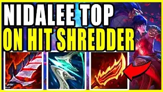 Attack Speed Nidalee Top Season 11 *First Game Testing* - League of Legends