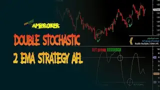 𝐀𝐦𝐢𝐛𝐫𝐨𝐤𝐞𝐫 𝐀𝐅𝐋 𝟮.𝟬 - Double Stochastic & 2 EMA Strategy AFL