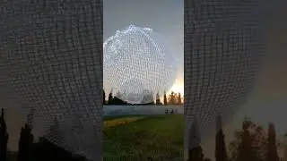 Парк Галицкого, Краснодар. Летающие шары в виртуальном пространстве