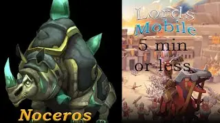 Everything you need to know Pact 3 Familiars Ft. Noceros| Lords Mobile | Lords in 5