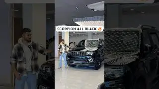 SCORPIO N ALL BLACK NEW MODEL 🔥🔥