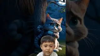 Kucing suka bermain layang-layang
