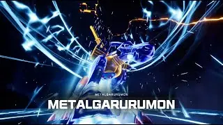 Digimon Super Rumble - MetalGarurumon Evolution Cinematic
