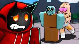 Saving Friends From SUS STALKERS in The Strongest Battlegrounds...
