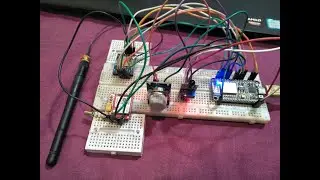 Forest Fire Detection using LoRa Mesh network, IET Lucknow, Final year project
