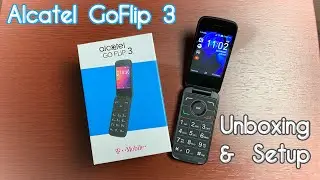 Alcatel GoFlip 3 (T-Mobile) &mdash; распаковка и настройка