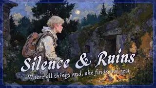 Medieval Hurdy Gurdy Music & Firelight Ambiance | Serene Night