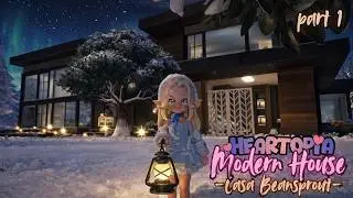 Heartopia | Casa BeanSprout | Modern House (Part 1) Unfurnished 🌿