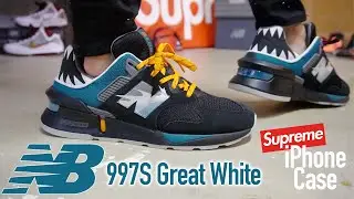 Great White NB 997S + 2020 Supreme iPhone Case