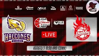 HALCONES DE XALAPA VS DIABLOS ROJOS DEL MÉXICO BÁSQUETBOL
