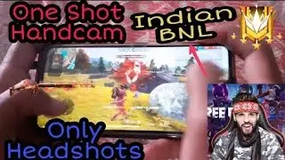 One tap headshot m1014 free fire || one shot kill free fire || shotgun handcam like bnl