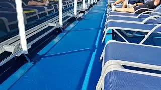 DRINKS ON DECK 11 AS WE LEAVE SEATTLE WASHINGTON ON AUGUST 30 2022 CARNIVAL SPLENDOR