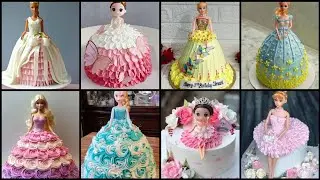 Beautiful Doll Birthday Cake Design 2025 | Latest Doll Cake Ideas for Girls Birthday