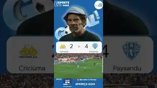 Crici&uacute;ma [2] x 2 Paysandu  ⚽️ Nicolas🅰️ Marcinho