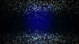 holiday greetings blue background lights animation glitter particles