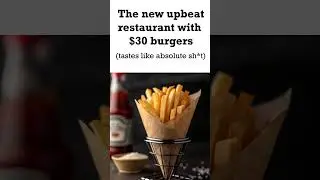 Millennial restaurant starter pack