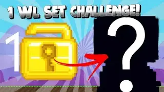 1 World Lock SET Challenge! *HARD* |GrowTopia