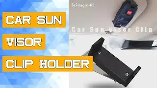Car Sun Visor Clip Holder Gate Remote 47-68mm Garage Door Control Car Keychain Barrier Universal Ope