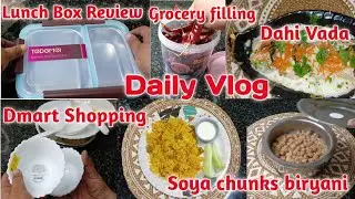Daily Vlog|dinner recipe| DMart shopping| product review