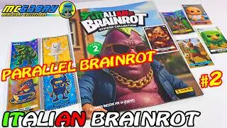 SKIFIDOL ITALIAN BRAINROT STICKER COLLECTION SERIE 2 N.2 FIGURINE PARALLEL + CARTE PROMO